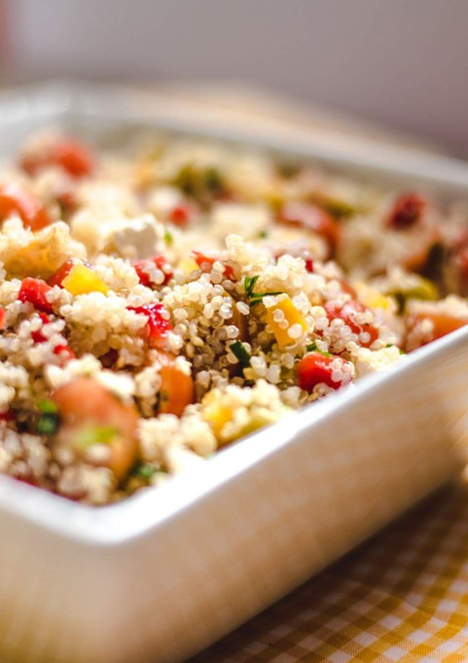 Una foto de Ensalada de quinoa