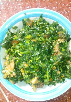 A picture of Vegetables soup.