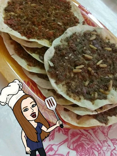 صورة لوصفة لحم بعجين حلبي