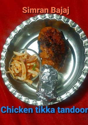 A picture of Chicken Tikka Tandoori.