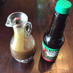 A picture of California Farm Lizano Style Pepper Sauce.