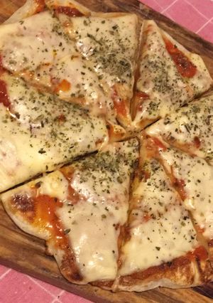 Una foto de Pizza para celíacos en 5’ minutos