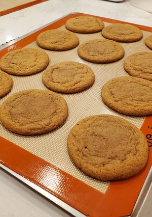A picture of Soft Gingerbread Cookies.