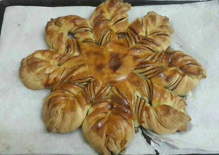 Nutella Braided Bread.. #Baking