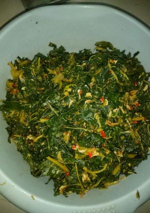 Foto resep Tumis daon pepaya, yg ngga pake pait