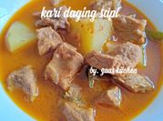 Gambar kari daging sapi pedas