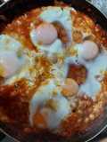 Garbanzos con huevos