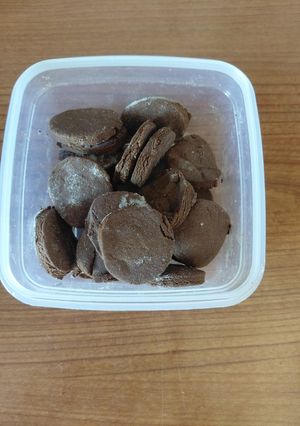Foto di Biscotti al Cacao Senza Uova e Senza Zucchero