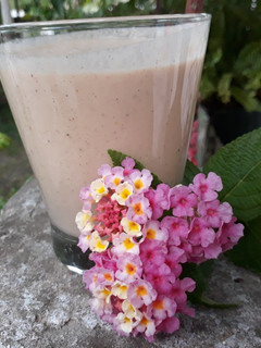 Una foto de Smoothie de manzana