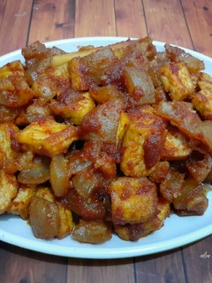 Foto resep Balado kikil & tahu ala warteg
