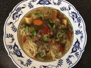 A picture of marrow soup