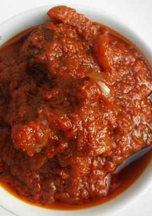 A picture of Fresh Tomatoes Stew.