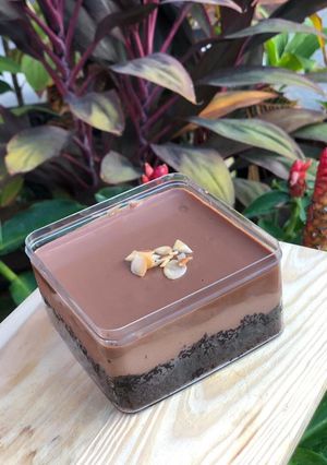 Foto resep Triple Chocolate Dessert Box