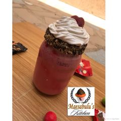 A picture of Strawberry milkshake.