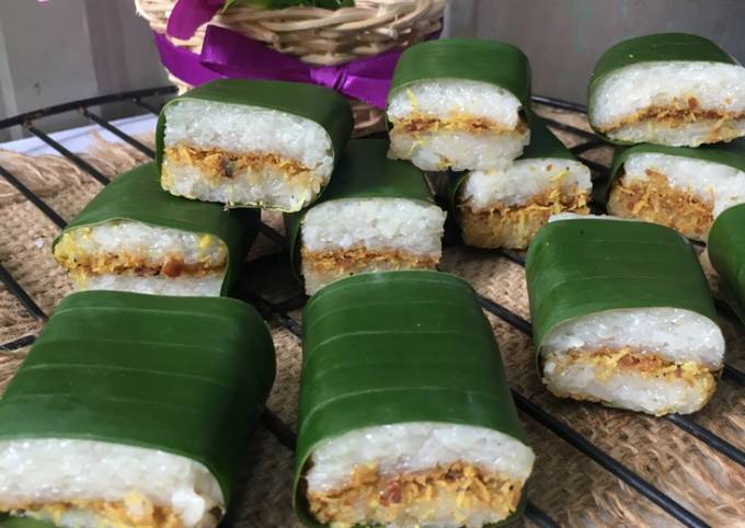 Cara membuat Lemper Abon Sapi Cara membuat Lemper Abon Sapi