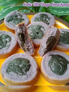 Foto resep Cake Ubi Ungu Snackmaker