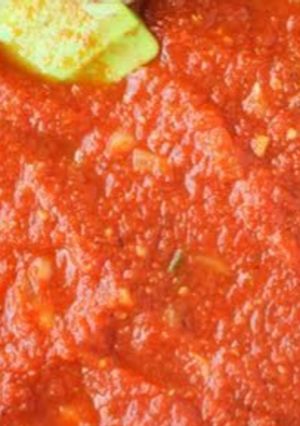 A picture of Pizza sauce recipe | homemade pizza sauce recipe.