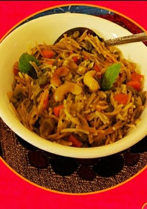 A picture of Vermicelli birayani.