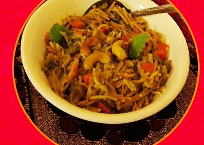 Recipe of Super Quick Homemade Vermicelli birayani