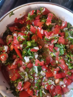 A picture of Pico de Gallo.