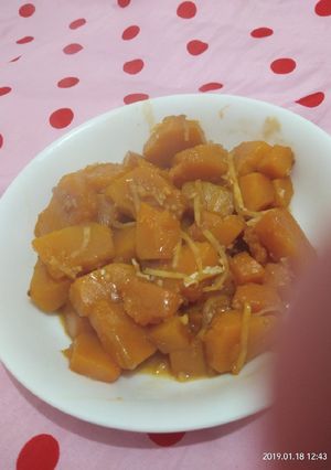 Foto resep Chinese food.. Sayur labu kuning simple