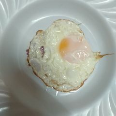 A picture of Sunny side up egg#breakfastquickfix.