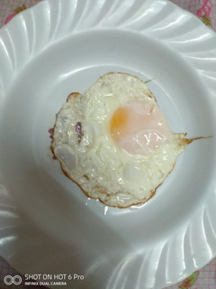 A picture of Sunny side up egg#breakfastquickfix.