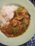 Curry de pollo