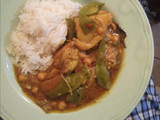 Curry de pollo
