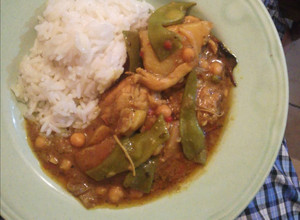 Una foto de Curry de pollo