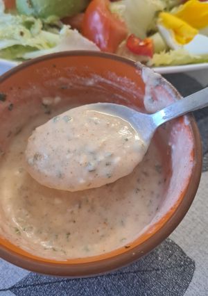Une photo de Vinaigrette au yaourt citronné / light