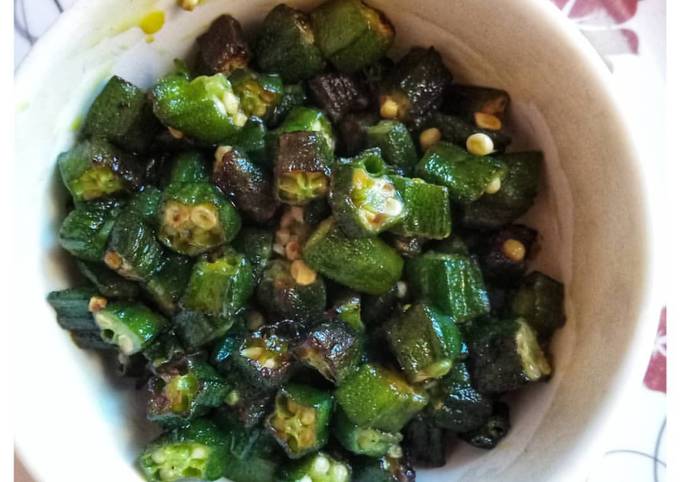 How to Make Award-winning Okra fry