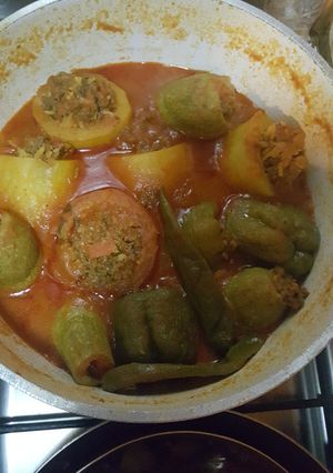 صورة لوصفة محاشي مشكله