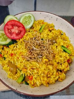 Foto resep Nasi Goreng kunyit Teri Medan