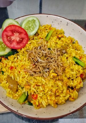 Foto resep Nasi Goreng kunyit Teri Medan