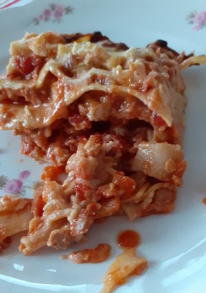 A picture of Vegan Tempeh Lasagna.