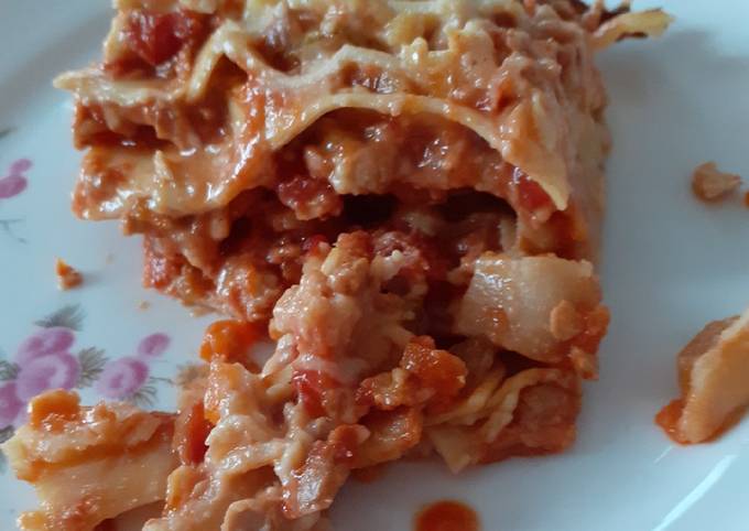 Lasagne al ragù di seitan (vegan) 😋😋😋😘😘😘