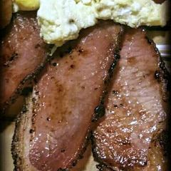 A picture of Applewood Smoked Buckboard Bacon.