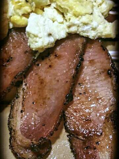 A picture of Applewood Smoked Buckboard Bacon.