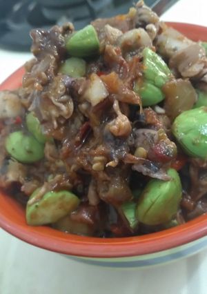 Foto resep Sambal cumi pete