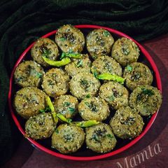 Bajra Dhokli A picture of Bajra Dhokli.
