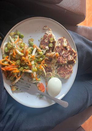 A picture of Potato and Tuna Patties Recipe.