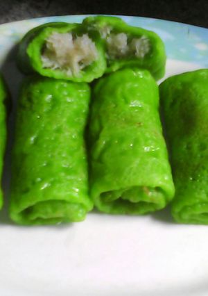 Foto resep Dadar Gulung isi kelapa