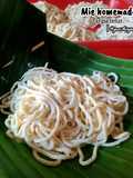Mie homemade tanpa telur