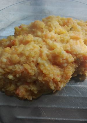 Una foto de Puré multicolor!