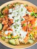 Salada de Macarrão com Frango
