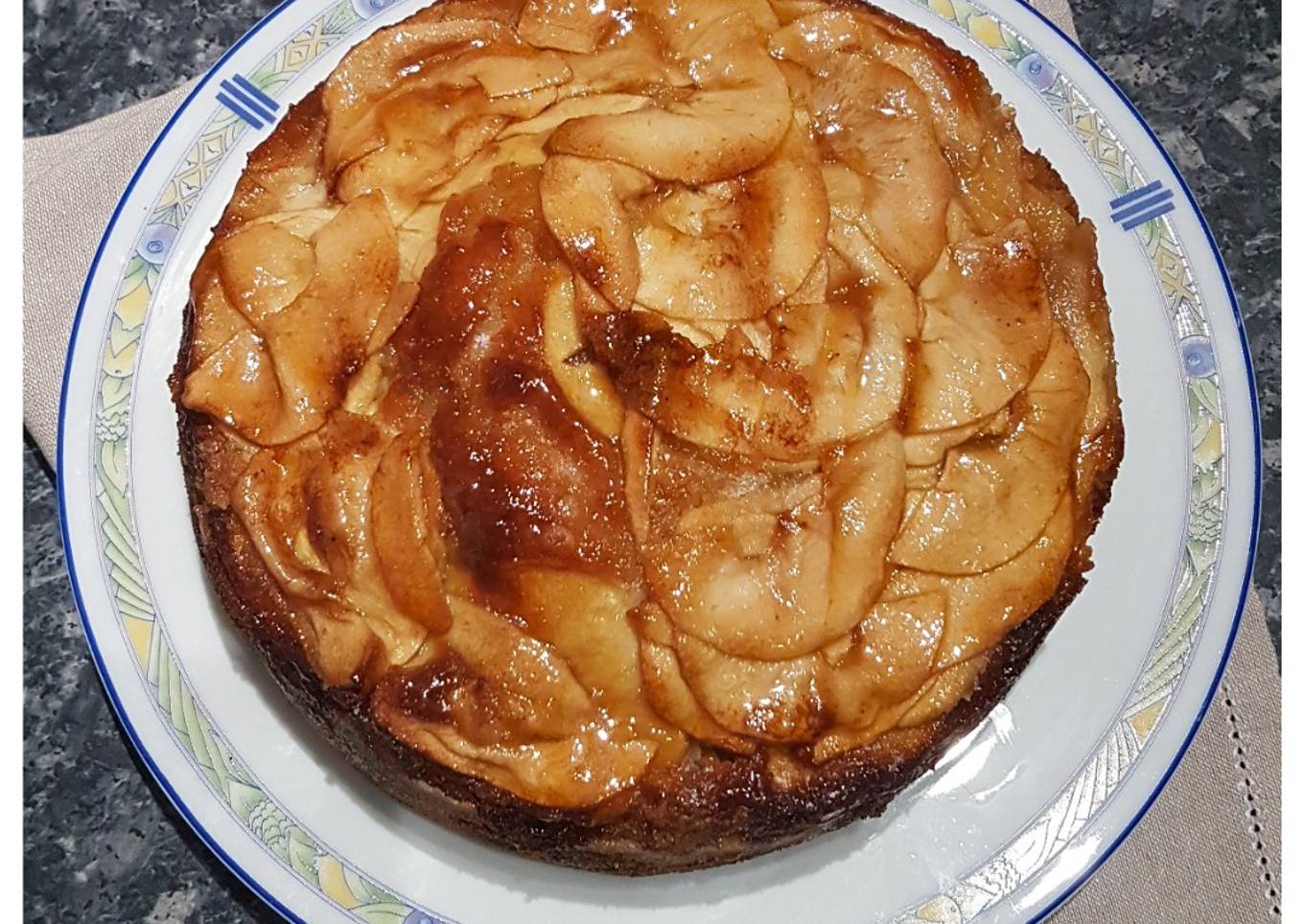 Gâteau Aux Pommes Mascarpone