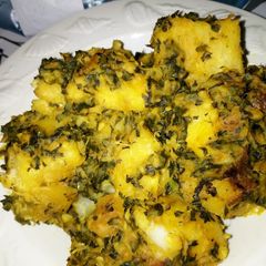 A picture of Vegetable Porridge Yam #teamabuja.