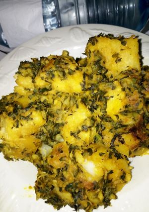 A picture of Vegetable Porridge Yam #teamabuja.