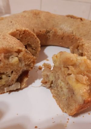 Una foto de Budín de harina integral y banana!!!